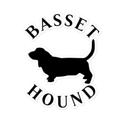 Basset Hound Decal
