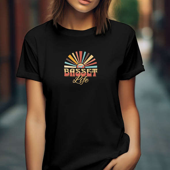 Basset Life Unisex t-shirt