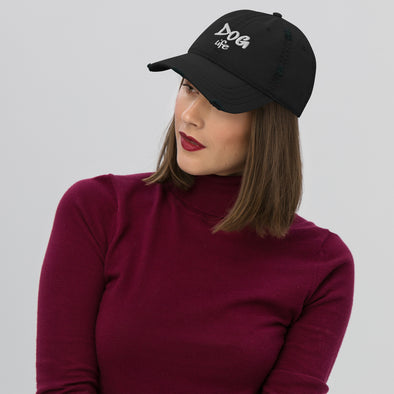 Dog Life Distressed Hat