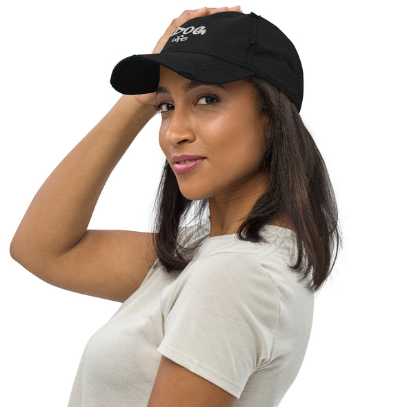 Dog Life Distressed Hat