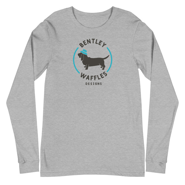 Bentley Waffles Designs Logo Unisex Long-Sleeve Logo Tee