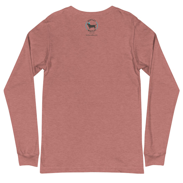 Bentley Waffles Designs Logo Unisex Long-Sleeve Logo Tee