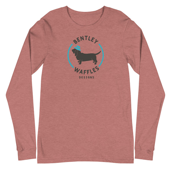 Bentley Waffles Designs Logo Unisex Long-Sleeve Logo Tee