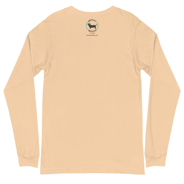 Bentley Waffles Designs Logo Unisex Long-Sleeve Logo Tee