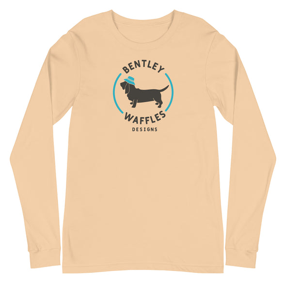 Bentley Waffles Designs Logo Unisex Long-Sleeve Logo Tee