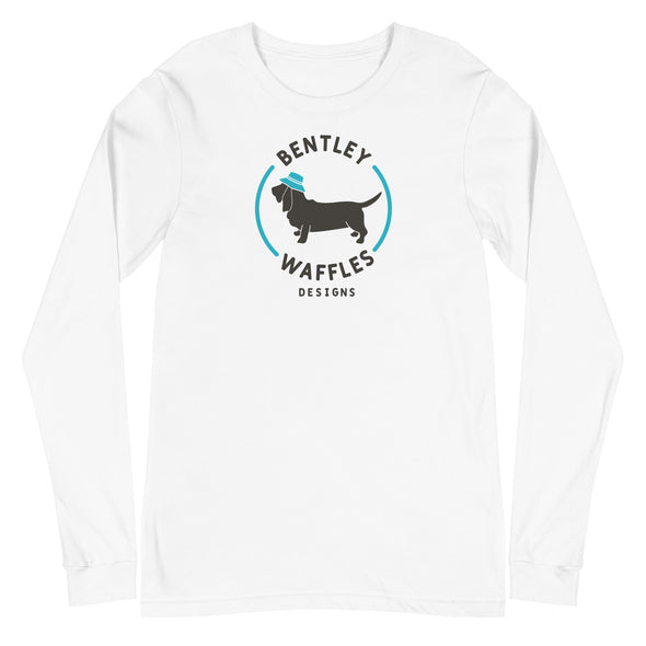 Bentley Waffles Designs Logo Unisex Long-Sleeve Logo Tee