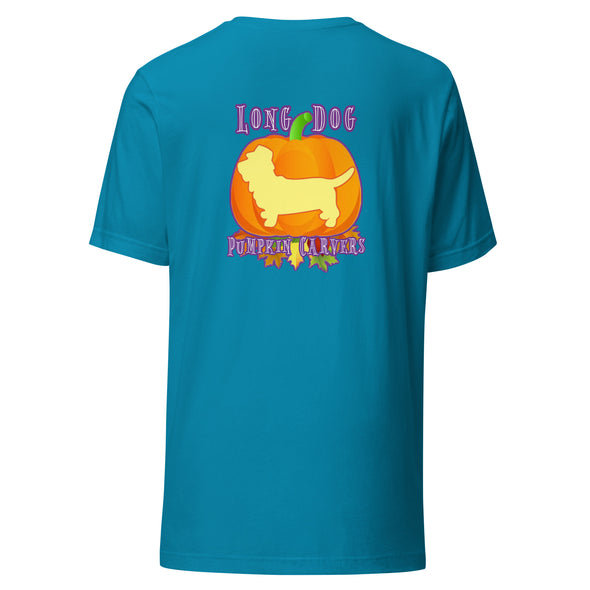 Long Dog Pumpkin Carvers Unisex t-shirt
