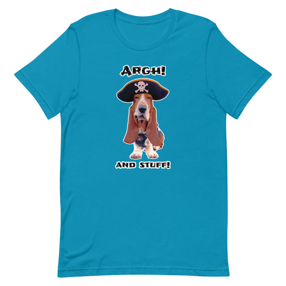 ARGH!...AND STUFF!  Unisex t-shirt