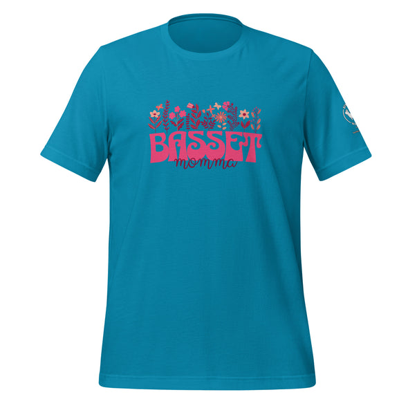 Basset Momma Pink T-shirt