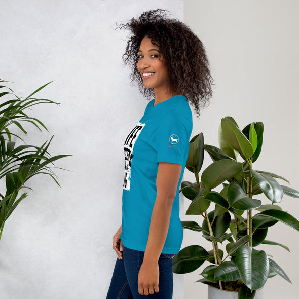 Life Begins with a Dog Unisex t-shirt