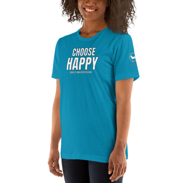 Choose Happy Unisex t-shirt