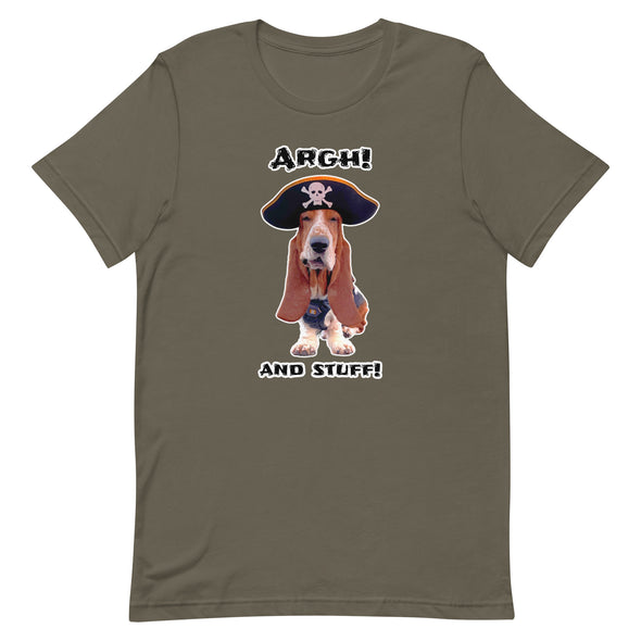 ARGH!...AND STUFF!  Unisex t-shirt
