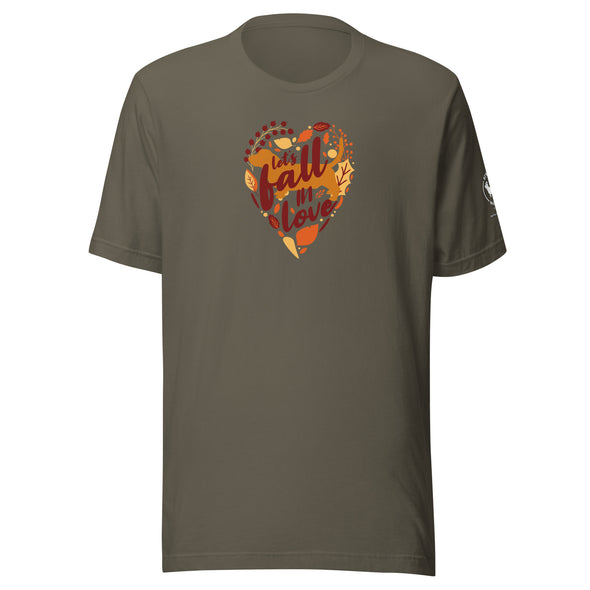 Let's Fall in Love Basset Hound Unisex t-shirt