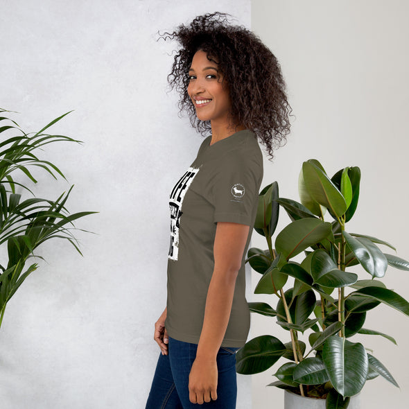 Life Begins with a Dog Unisex t-shirt