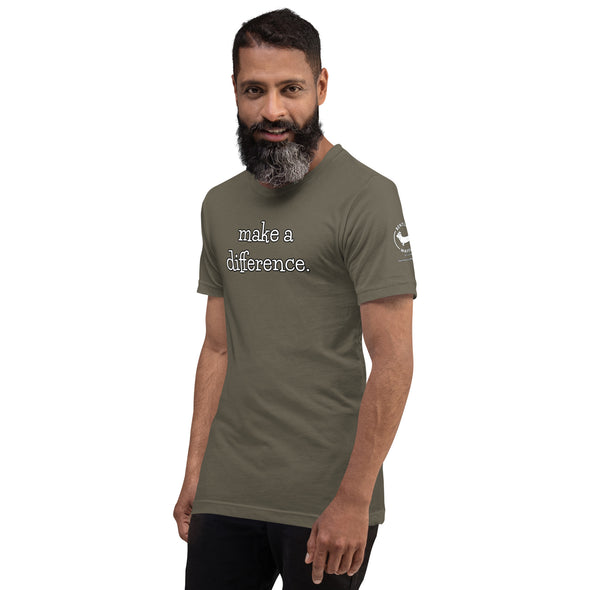 Make a difference Unisex t-shirt