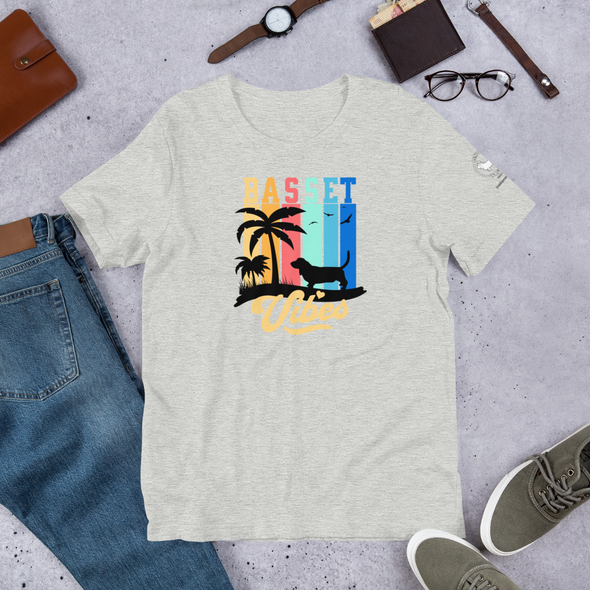 Basset Vibes Unisex t-shirt