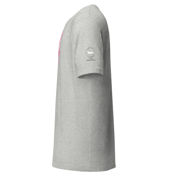 Dog Life Pink Paw Unisex t-shirt