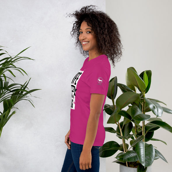 Life Begins with a Dog Unisex t-shirt