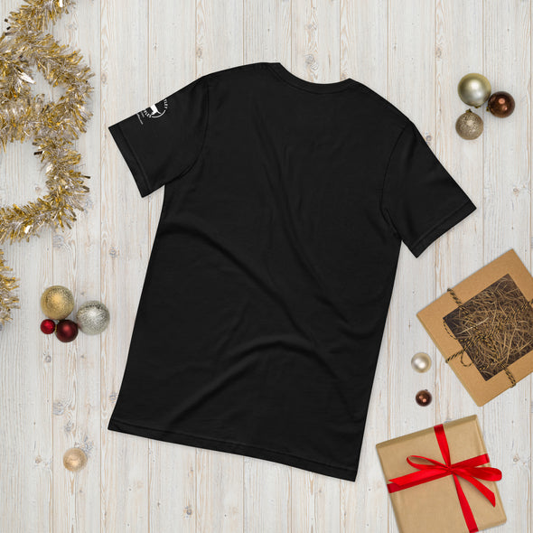 Basset Hound Christmas Ho Ho Ho Unisex t-shirt