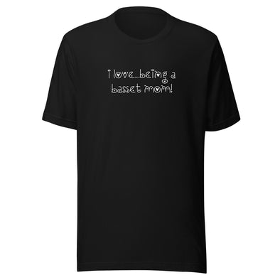 Basset Mom Unisex t-shirt