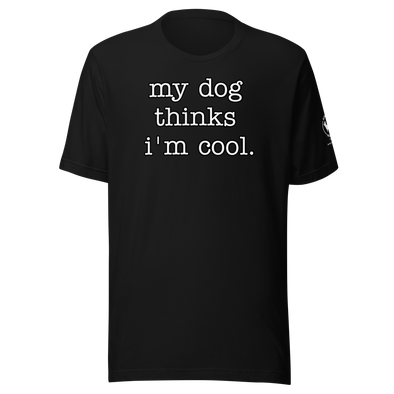 Dog thinks Unisex t-shirt