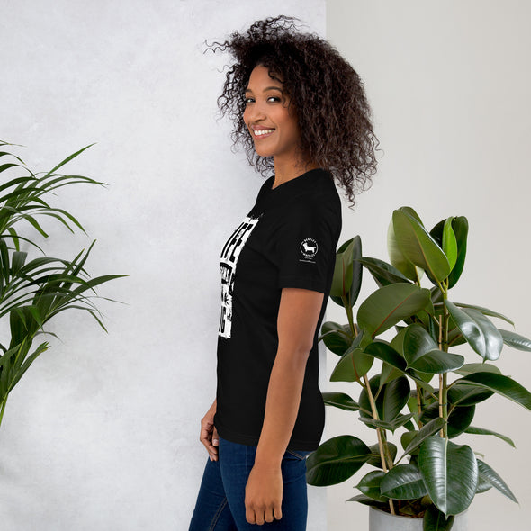 Life Begins with a Dog Unisex t-shirt