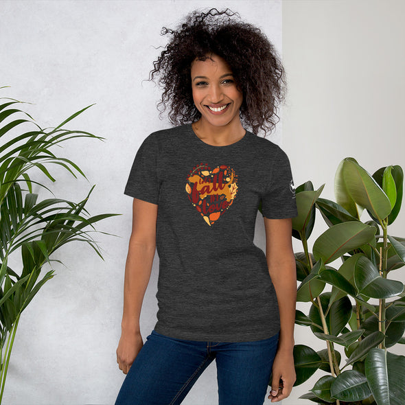 Let's Fall in Love Basset Hound Unisex t-shirt