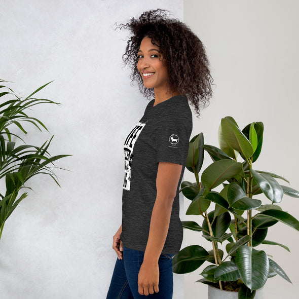 Life Begins with a Dog Unisex t-shirt