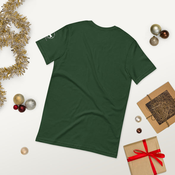 Basset Hound Christmas Ho Ho Ho Unisex t-shirt