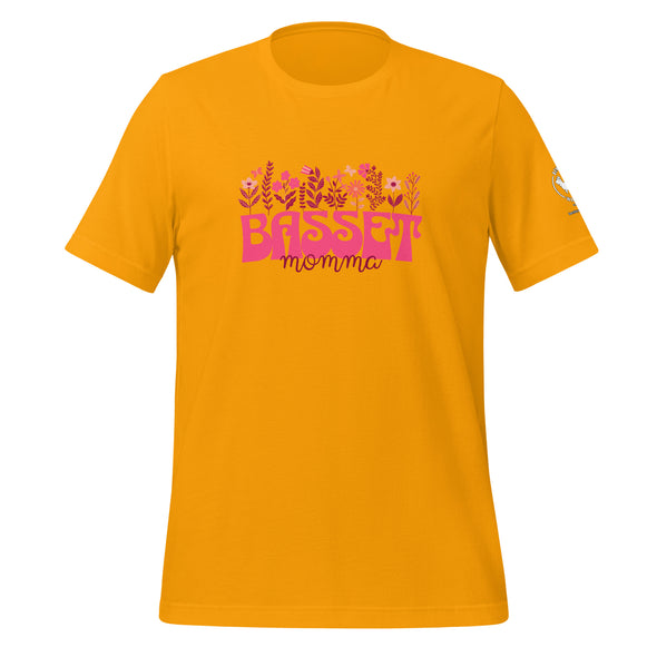 Basset Momma Pink T-shirt