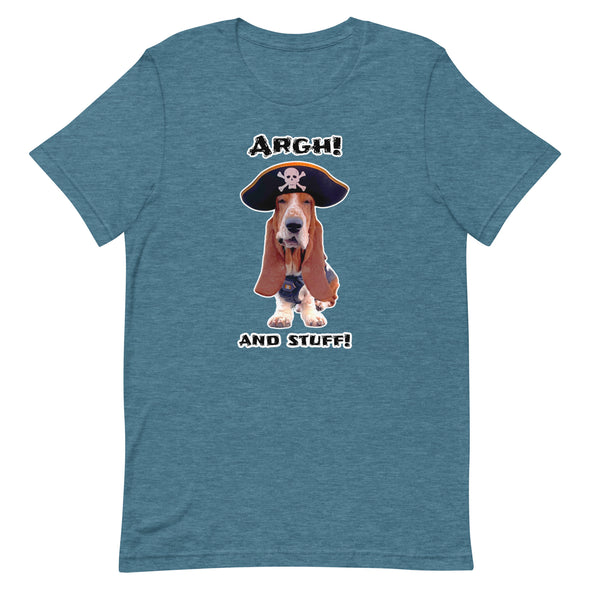 ARGH!...AND STUFF!  Unisex t-shirt