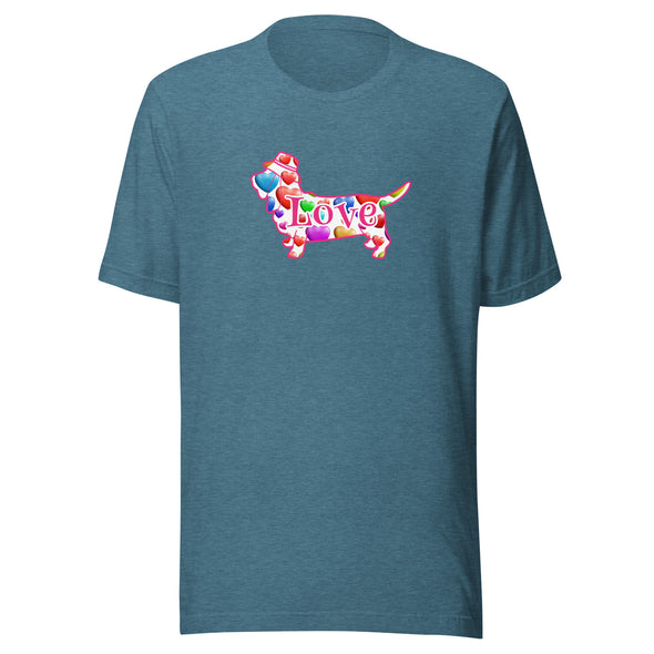 Love Dog Unisex t-shirt