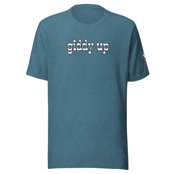 giddy up Unisex t-shirt