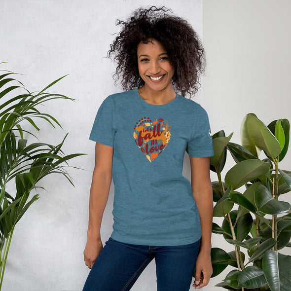 Let's Fall in Love Basset Hound Unisex t-shirt