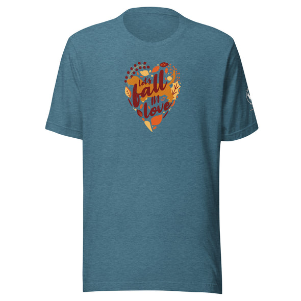 Let's Fall in Love Basset Hound Unisex t-shirt