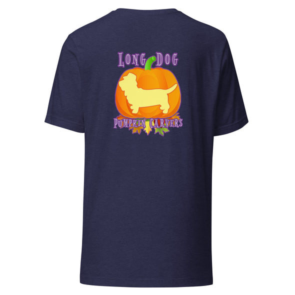 Long Dog Pumpkin Carvers Unisex t-shirt