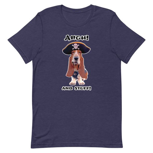 ARGH!...AND STUFF!  Unisex t-shirt