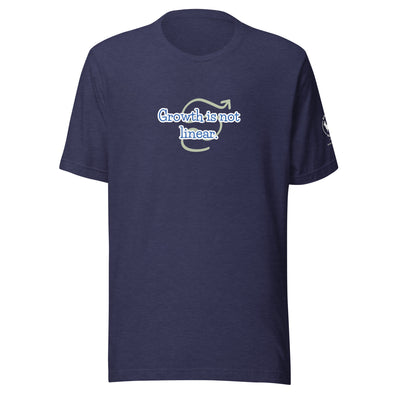 Growth is not Linear Unisex t-shirt