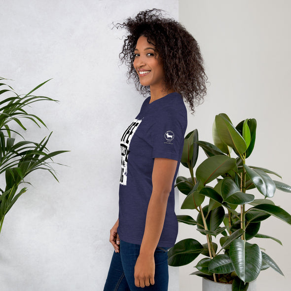 Life Begins with a Dog Unisex t-shirt