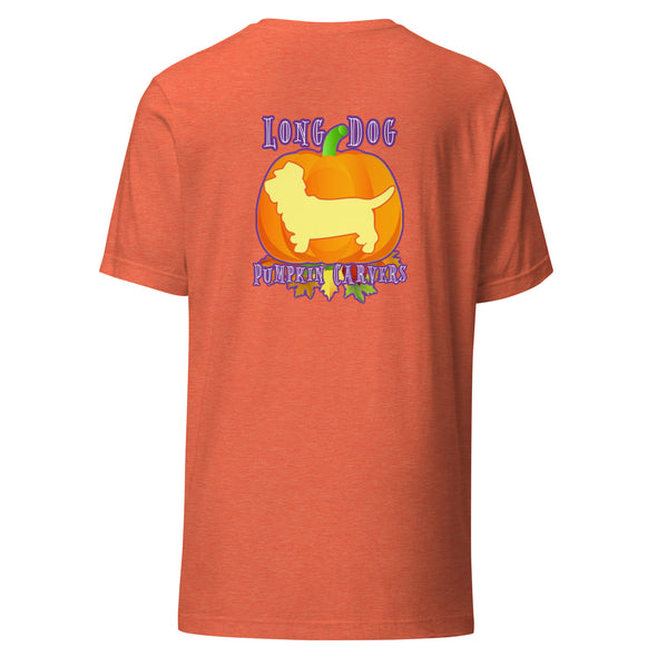 Long Dog Pumpkin Carvers Unisex t-shirt