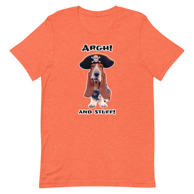 ARGH!...AND STUFF!  Unisex t-shirt