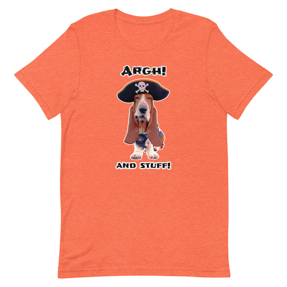 ARGH!...AND STUFF!  Unisex t-shirt
