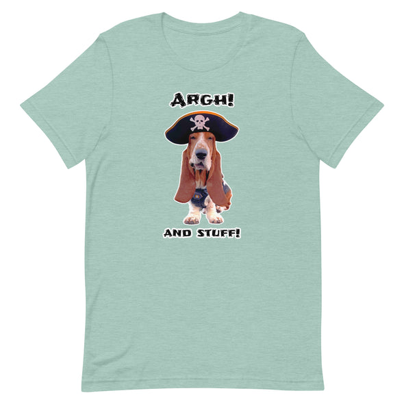 ARGH!...AND STUFF!  Unisex t-shirt