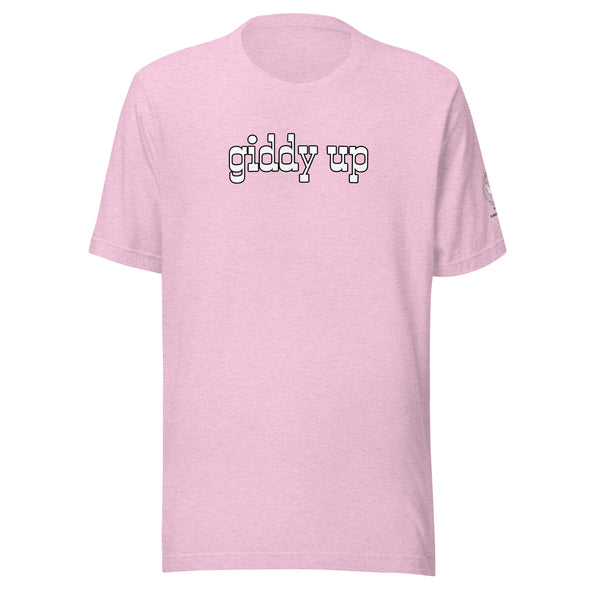 giddy up Unisex t-shirt