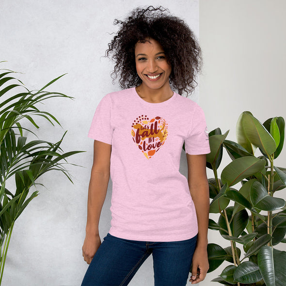 Let's Fall in Love Basset Hound Unisex t-shirt