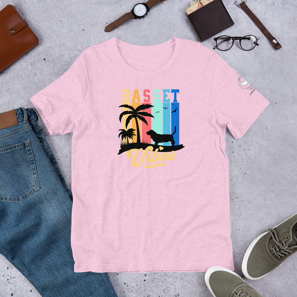 Basset Vibes Unisex t-shirt