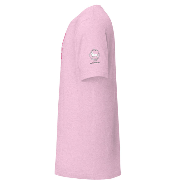 Dog Life Pink Paw Unisex t-shirt