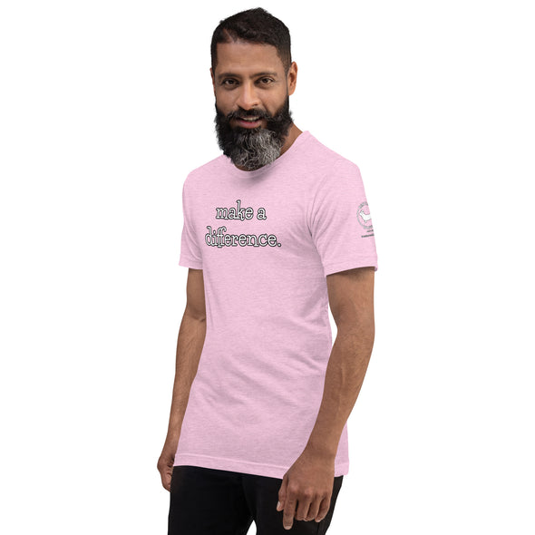 Make a difference Unisex t-shirt