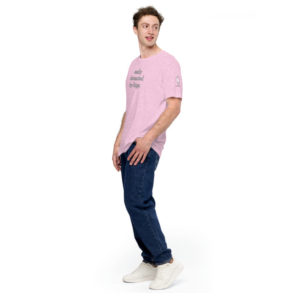 Easily Distracted by Dogs Unisex t-shirt