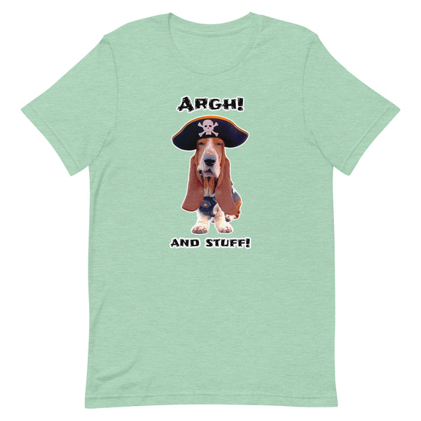 ARGH!...AND STUFF!  Unisex t-shirt